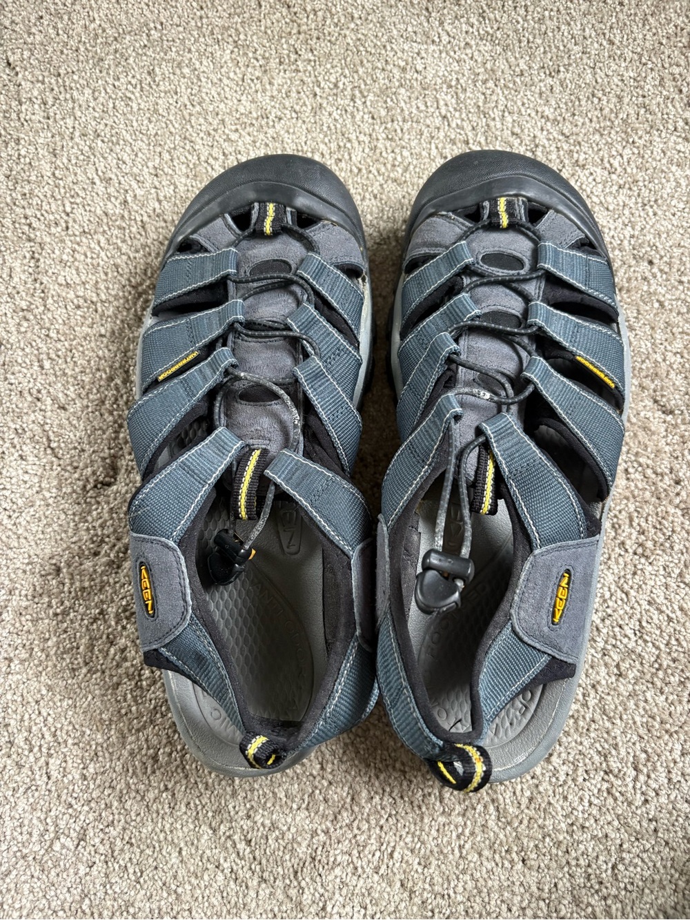Keen Men's Gray/Navy Outdoor Sandals